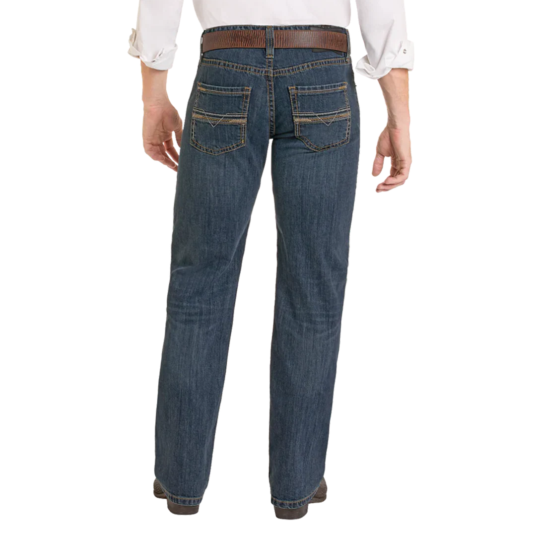Rock & Roll Denim Men's Regular Fit Classic Straight Leg Jeans