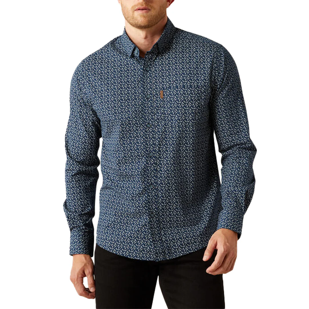 Ariat Men's Marin Modern Fit Long Sleeve Button Shirt