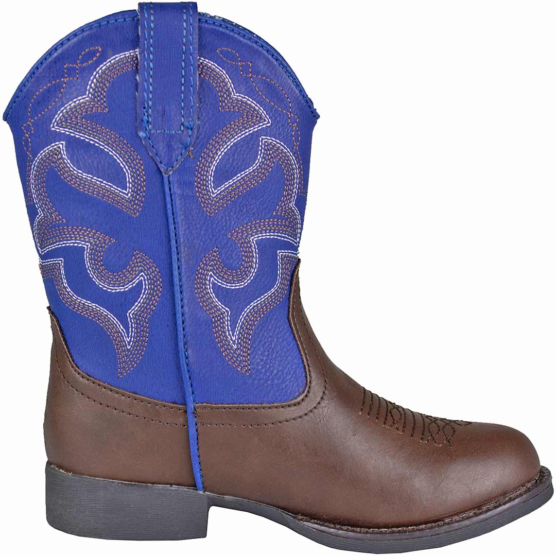 Roper Boys' Lighting Round Toe Light Up Cowboy Boots