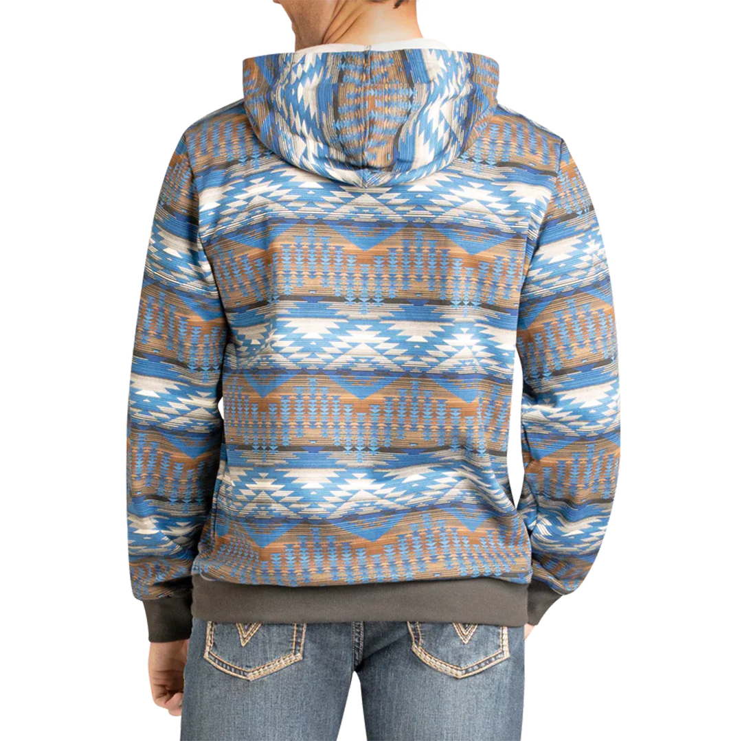 Rock & Roll Denim Men's Aztec Hoodie