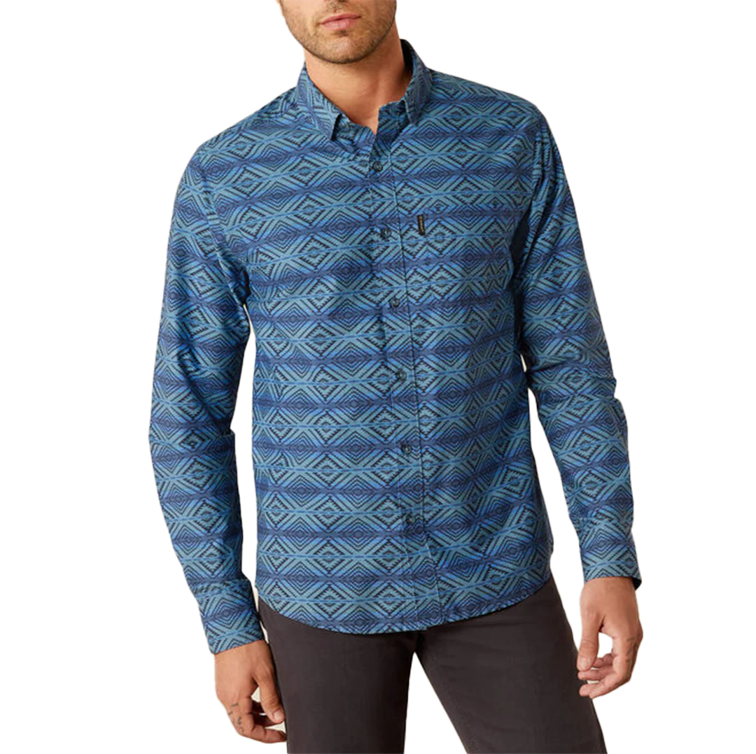Ariat Men's McKay Modern Fit Long Sleeve Button Shirt