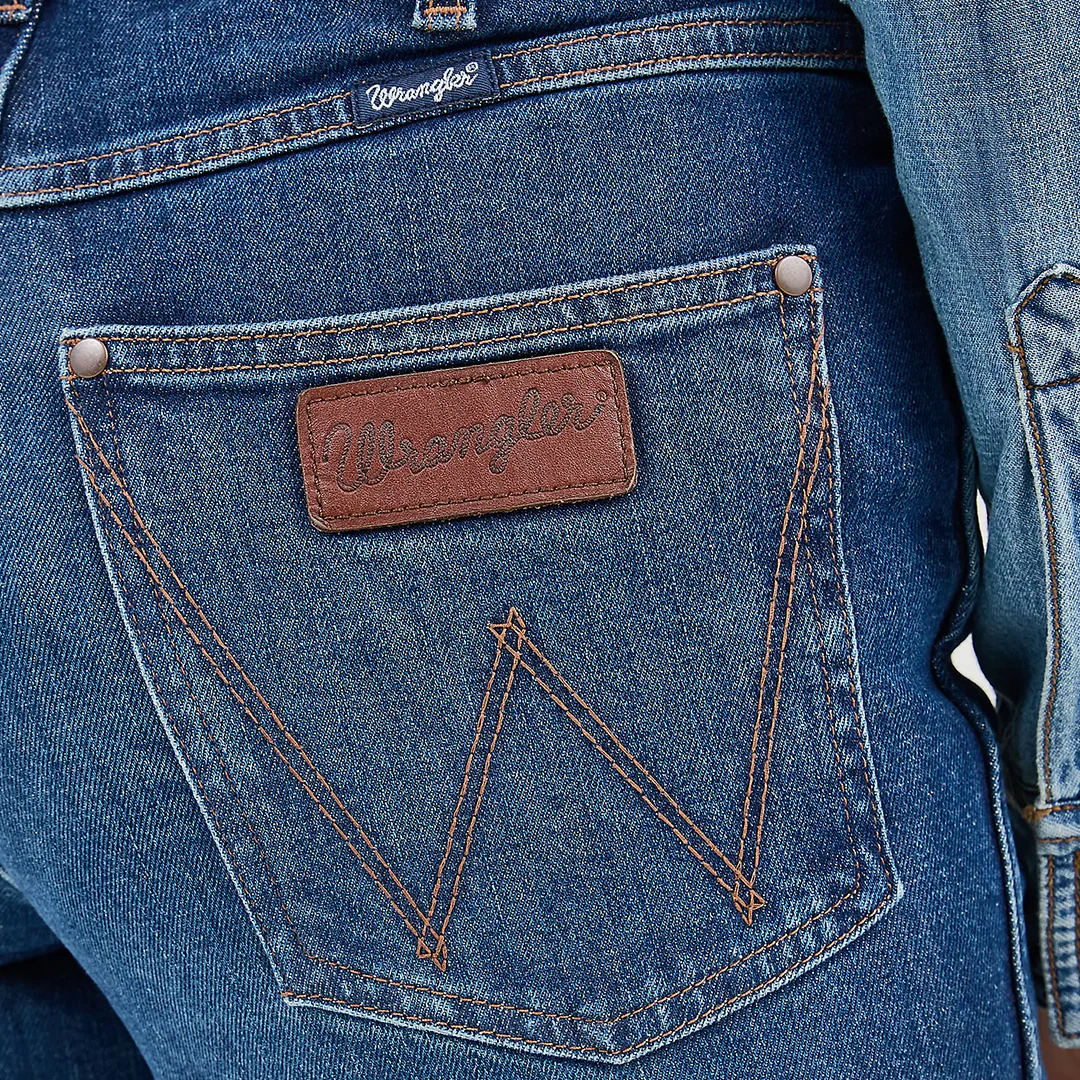 Wrangler Women's Retro Bailey High Rise Bootcut Jeans