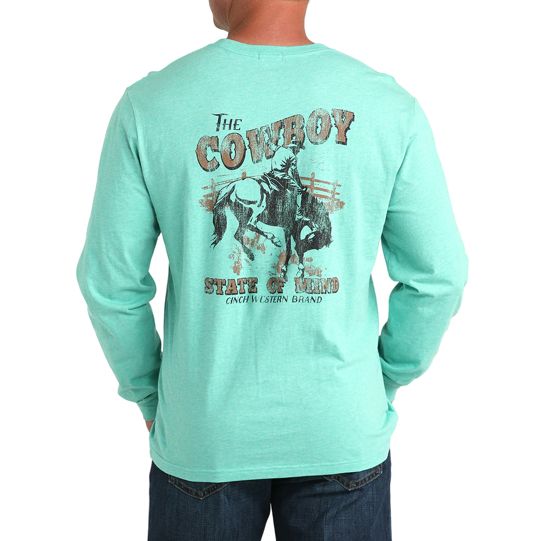 Cinch Men's State Of Mind Long Sleeve T-Shirt