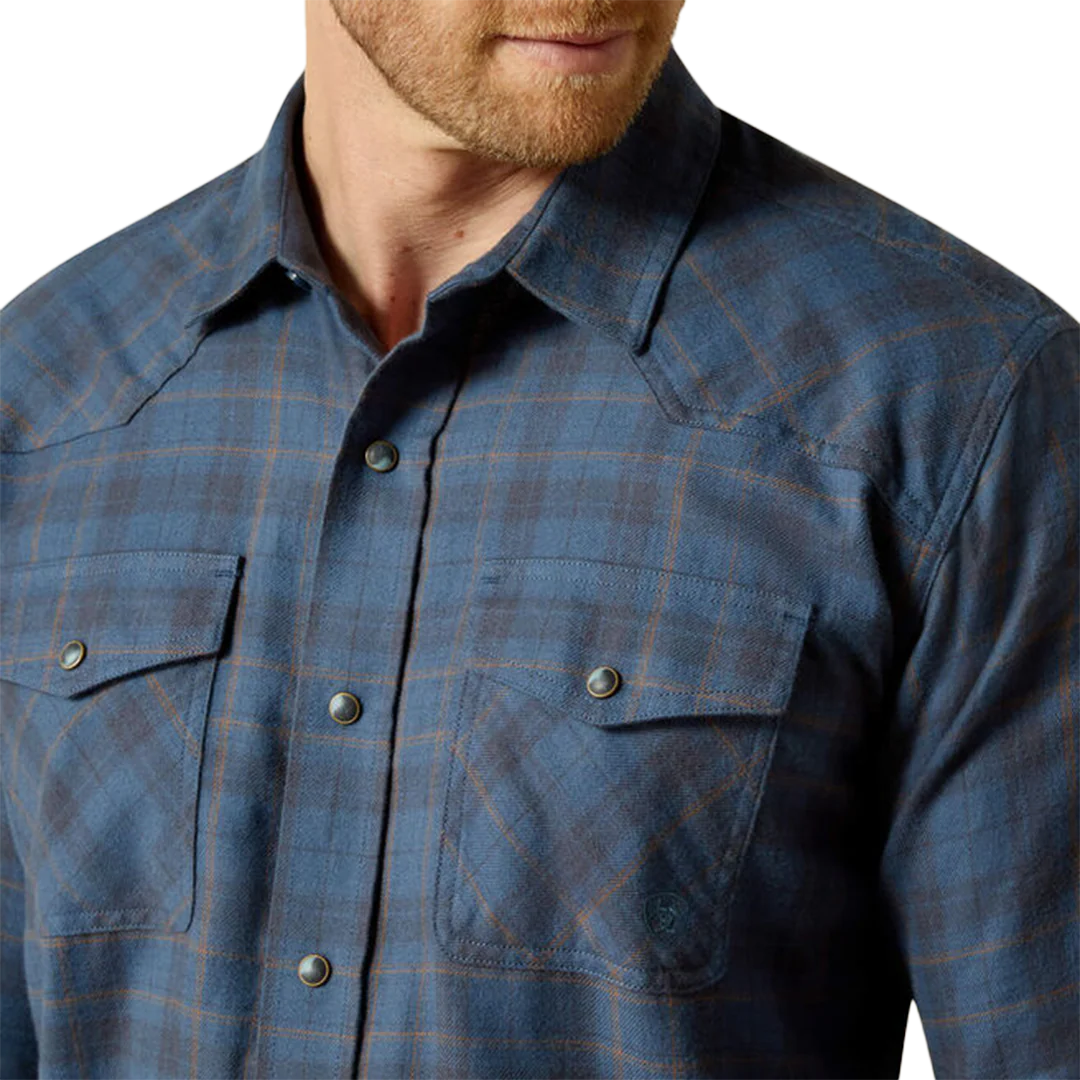 Ariat Men's Holland Retro Fit  Long Sleeve Snap Shirt