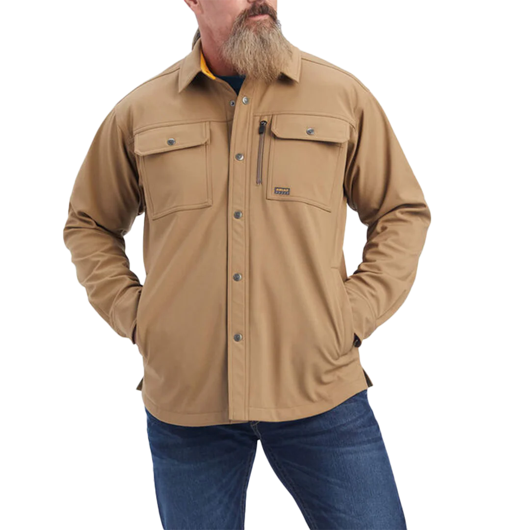 Ariat Men's Rebar DuraStretch Utility Softshell Shirt Jacket