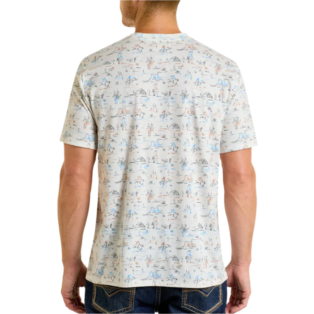 Rock & Roll Denim Unisex Scenic Desert Print Graphic T-Shirt