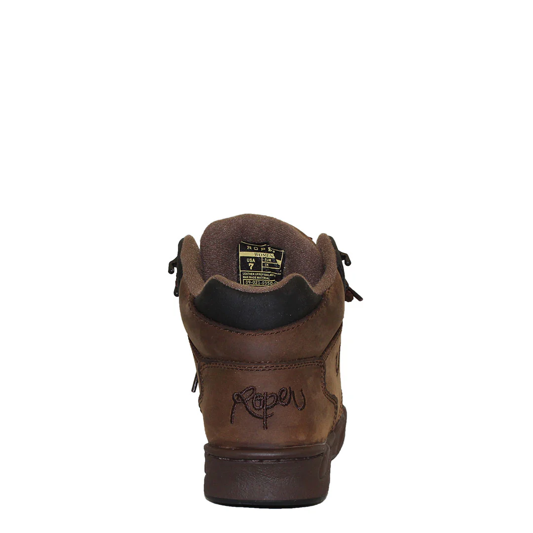 Roper Women's Original Horseshoe Kiltie Lace Up Boots