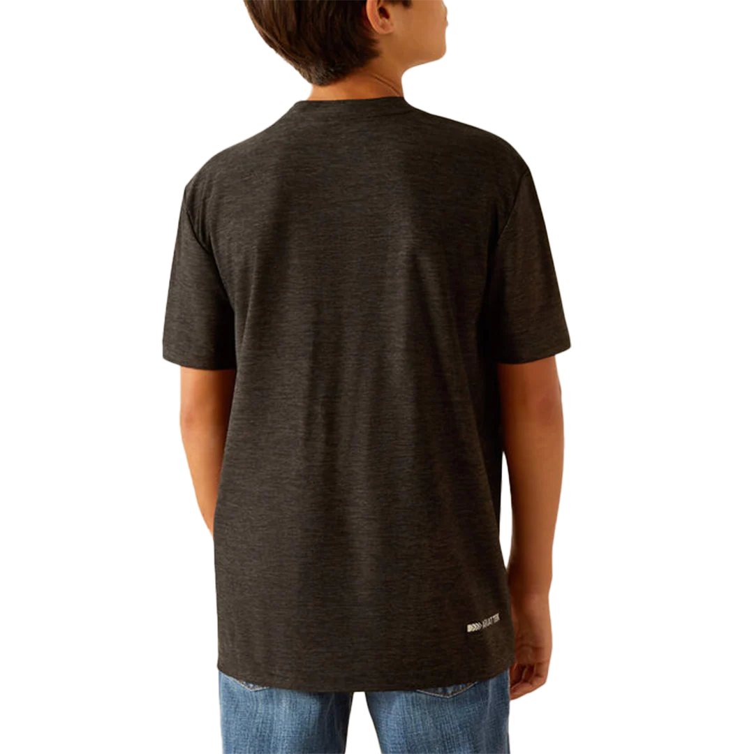 Ariat Boys' Chest Camo Stripe Charger T-Shirt