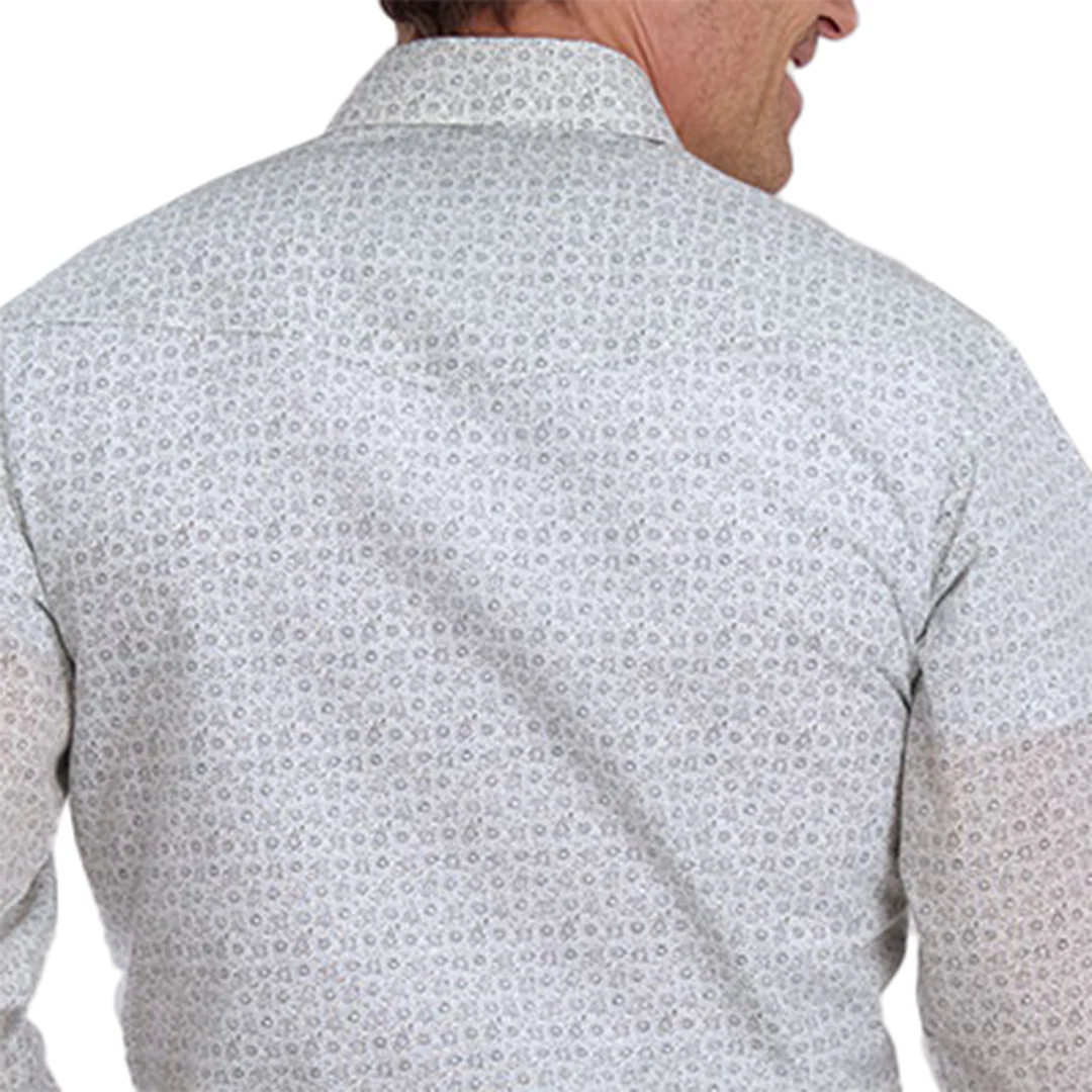 Roper Men's Floral Print Snap Shirt