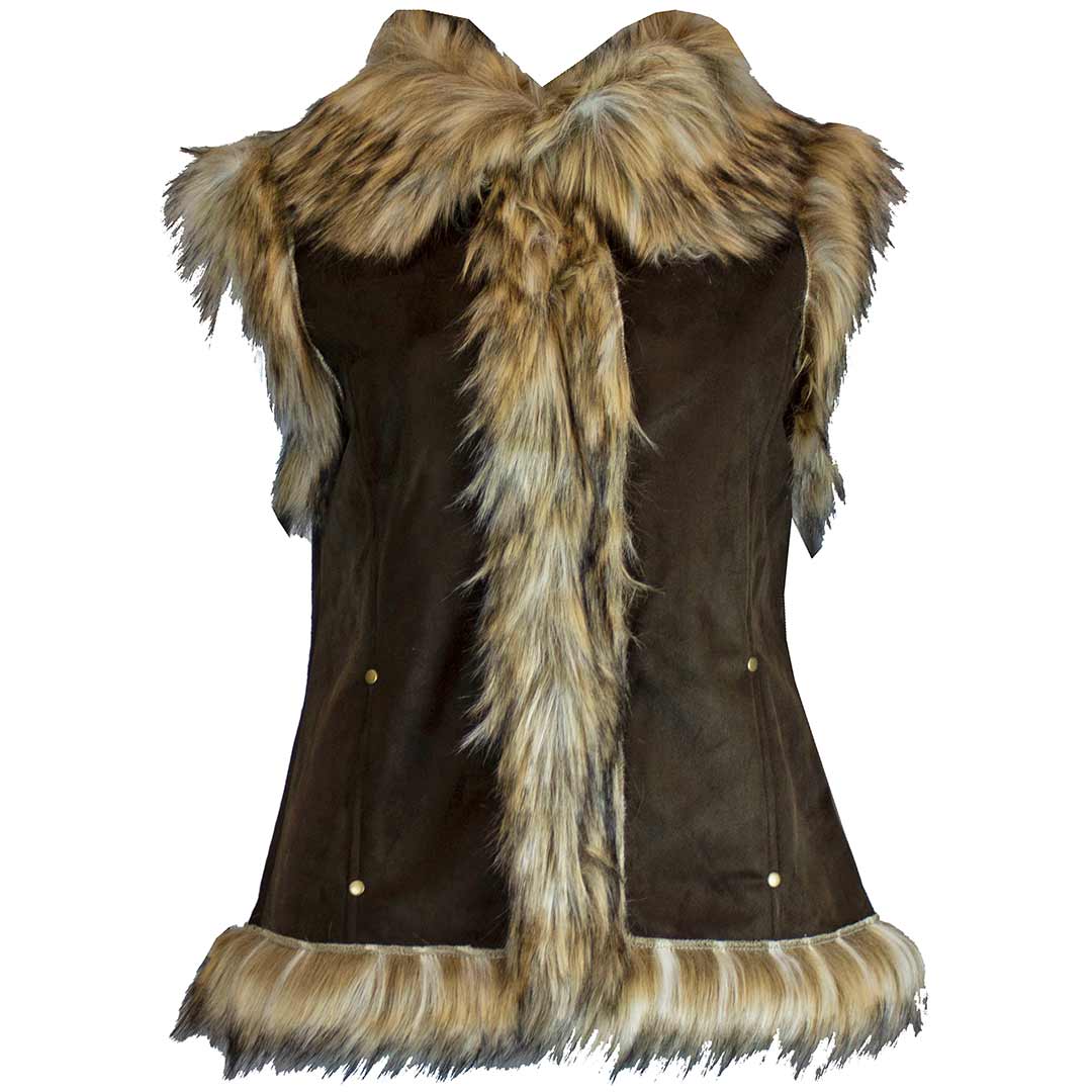 Tasha Polizzi Women's Luxe Faux Fur Trim Vest