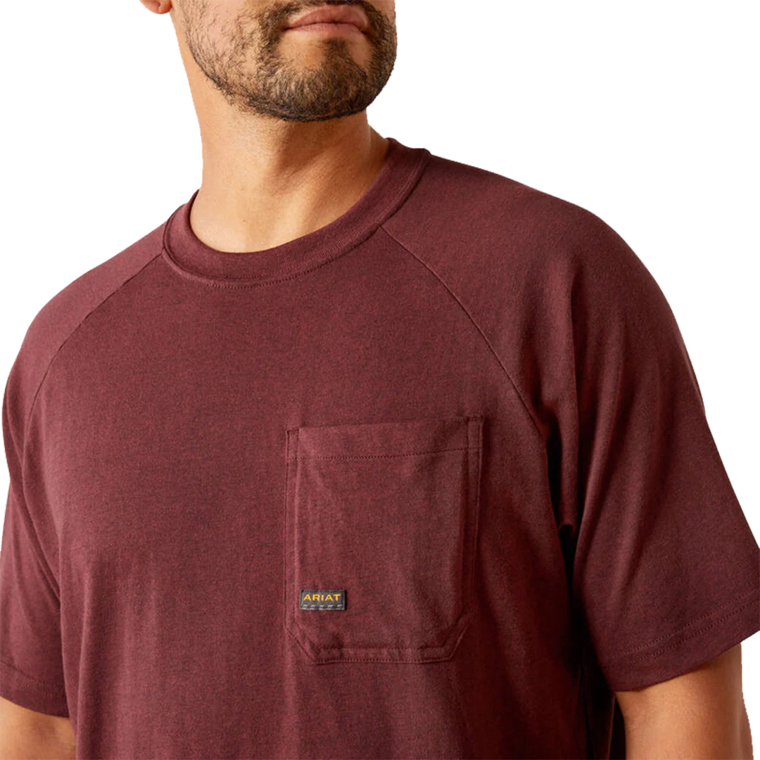 Ariat Men's Rebar Cotton Strong Hardhead T-Shirt
