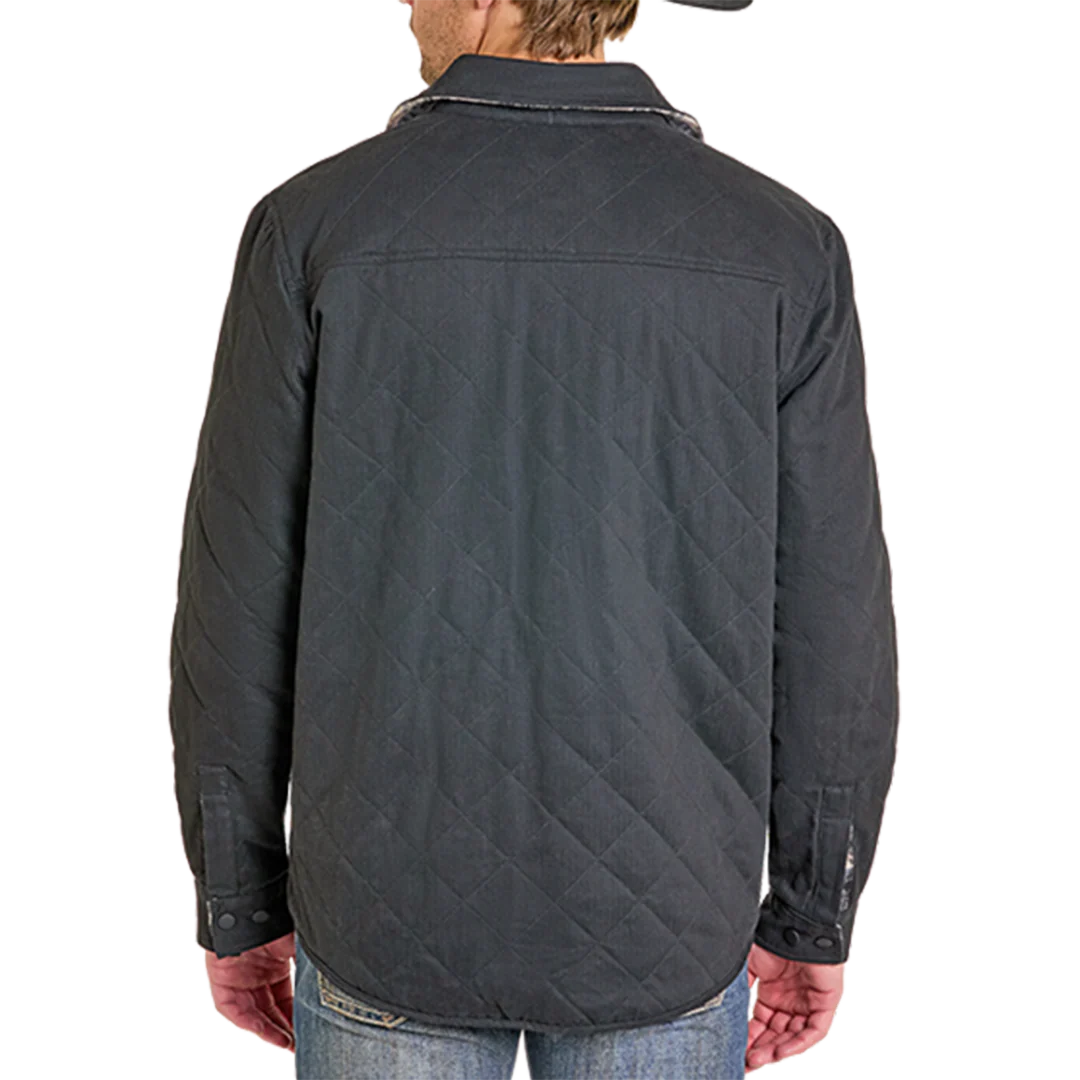 Rock & Roll Denim Men's Aztec Herringbone Shirt Jacket