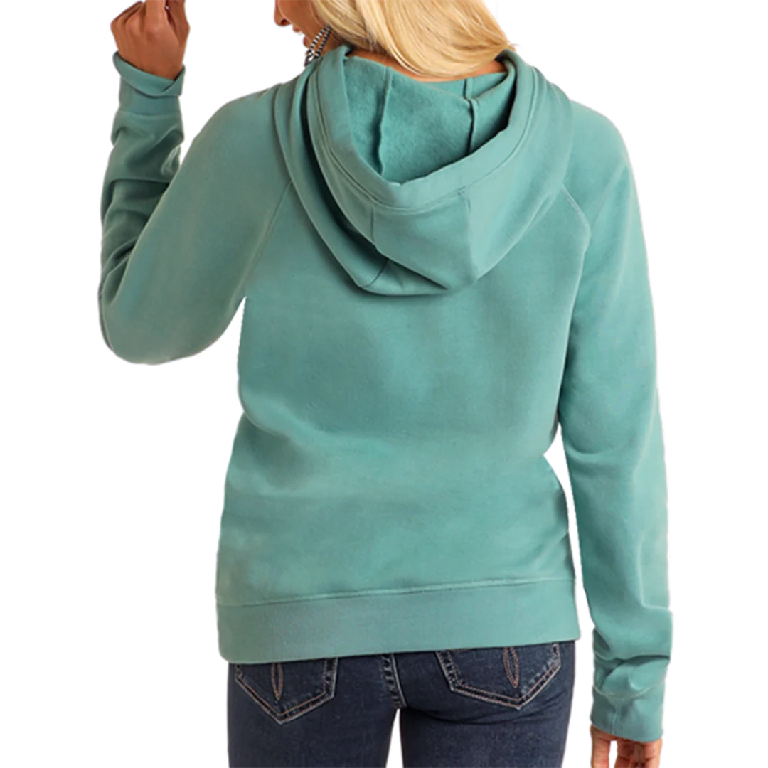 Rock & Roll Denim Unisex Aztec Logo Hoodie