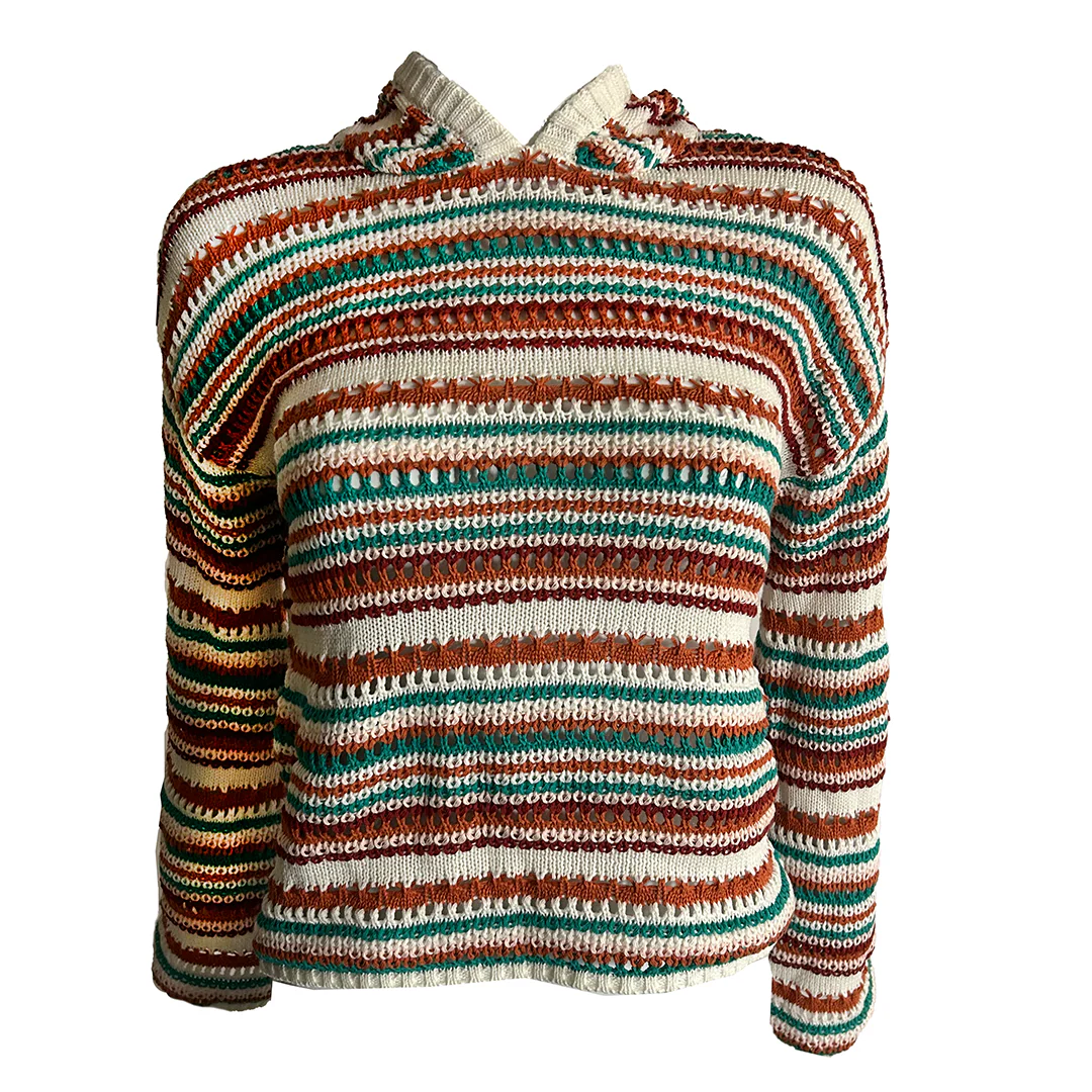 Rock & Roll Denim Women's Baja Stripe Sweater