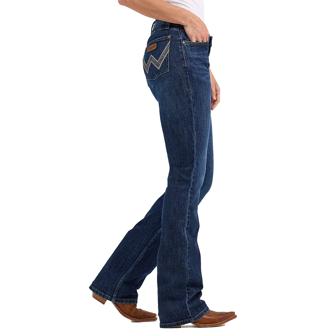 Wrangler Women's Retro Mae Mid Rise Bootcut Jeans