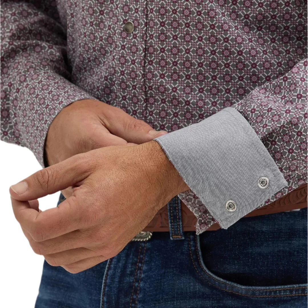 Wrangler Men's 20X Competition Advanced Comfort Long Sleeve Snap Shirt