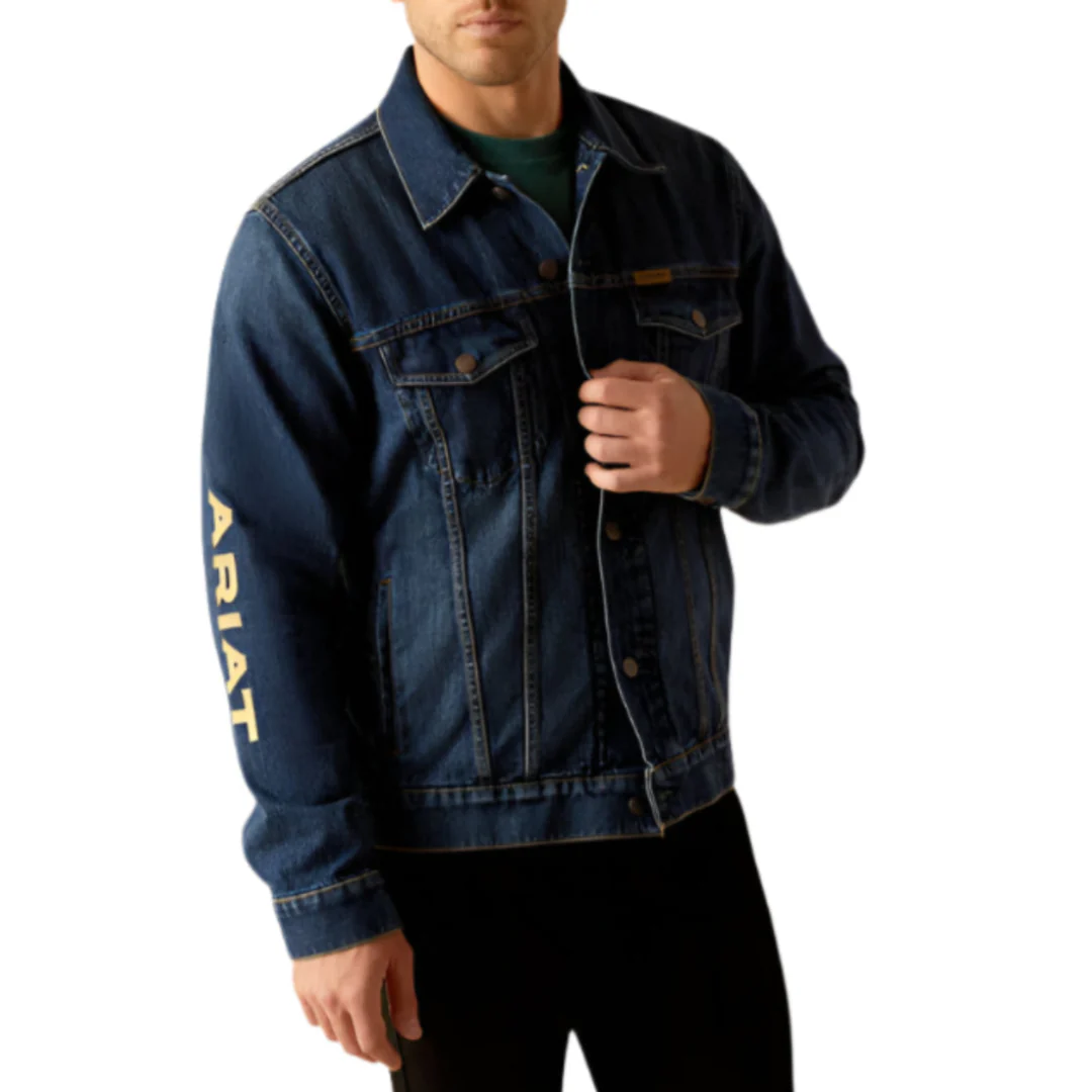 Ariat Men's Denim Team Trucker Jacket