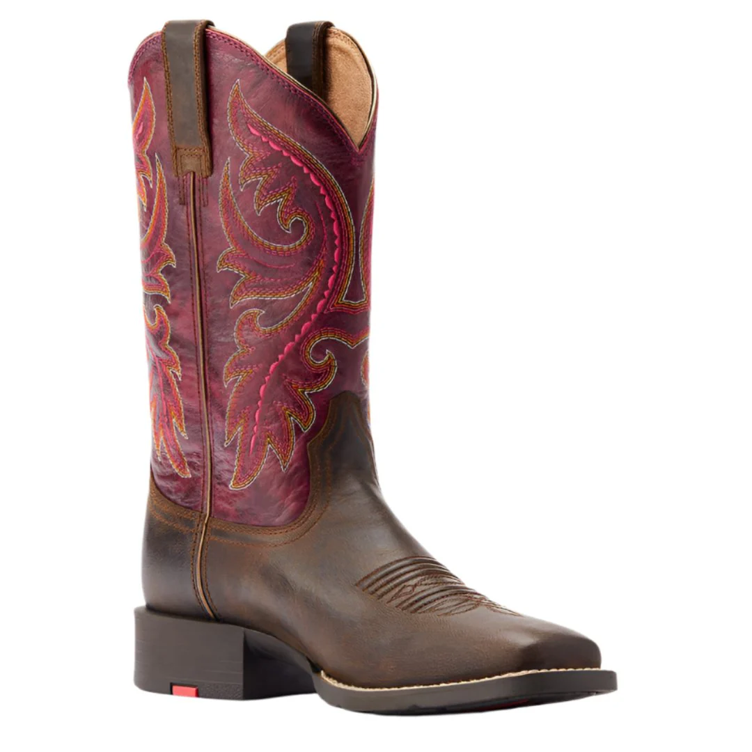 Ariat Women's Round Up Back Zip Western Boot