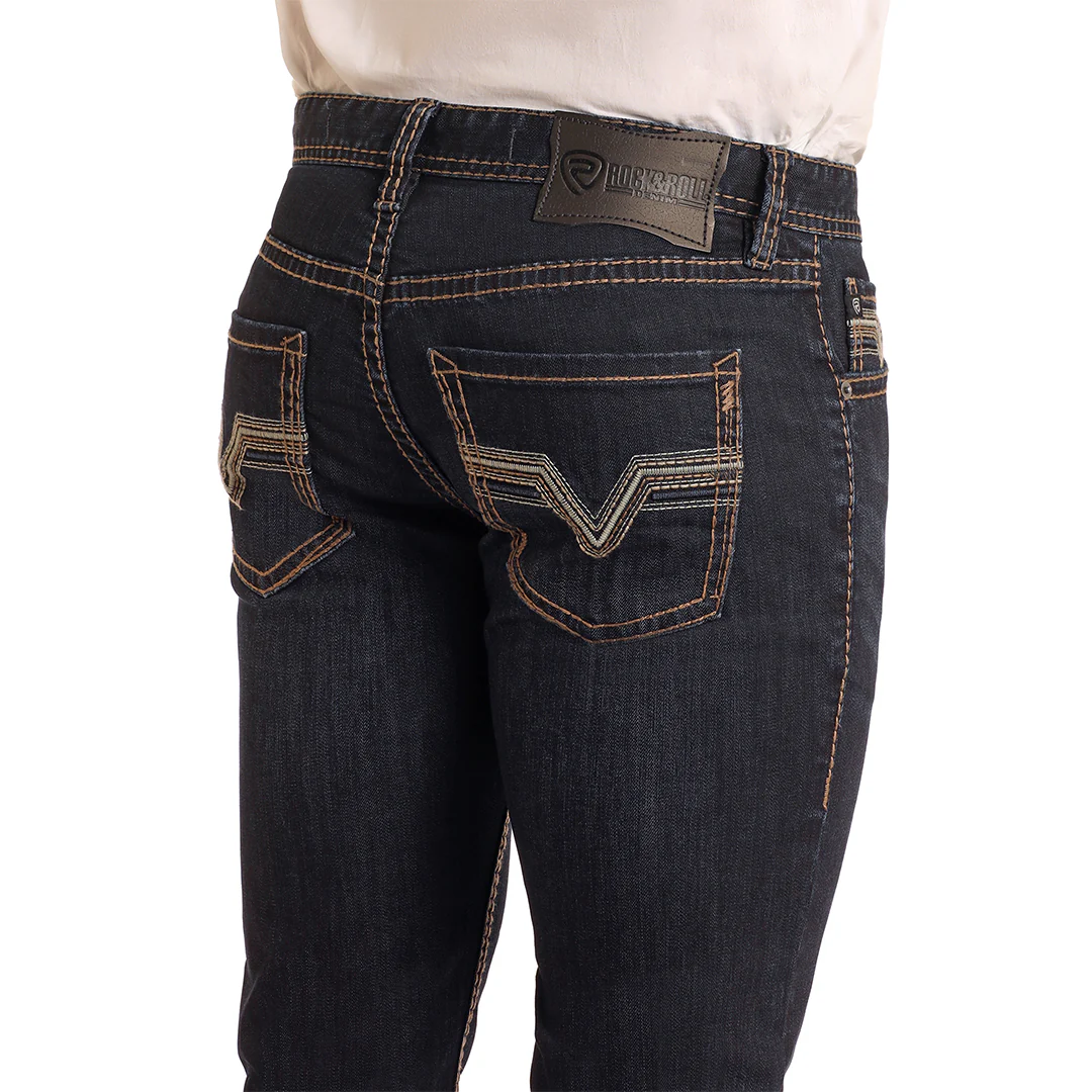 Rock & Roll Denim Men's Rifle Skinny Jeans