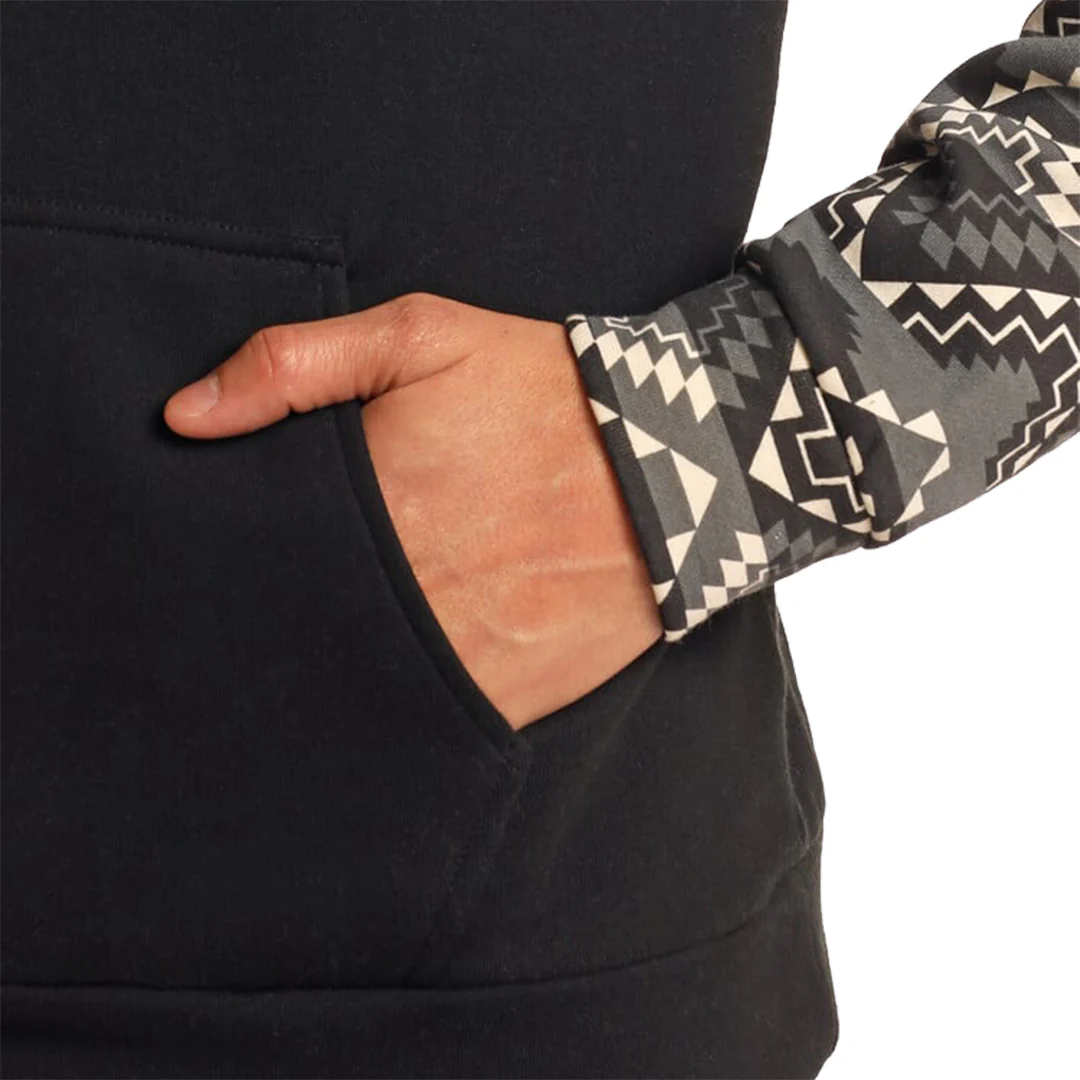 Rock & Roll Denim Men's Aztec Hoodie