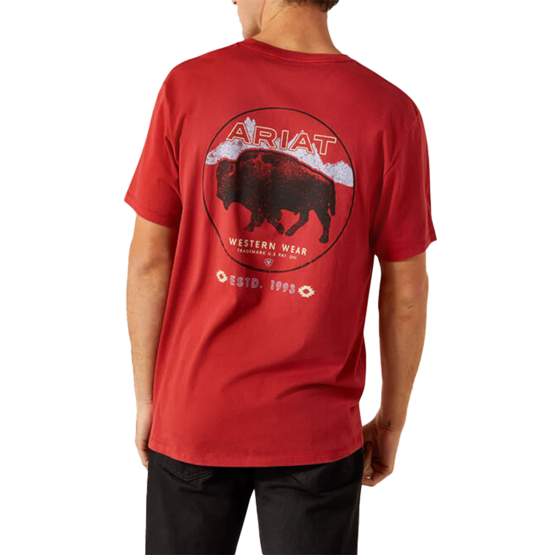 Ariat Men's Patriot Buffalo Coin T-Shirt