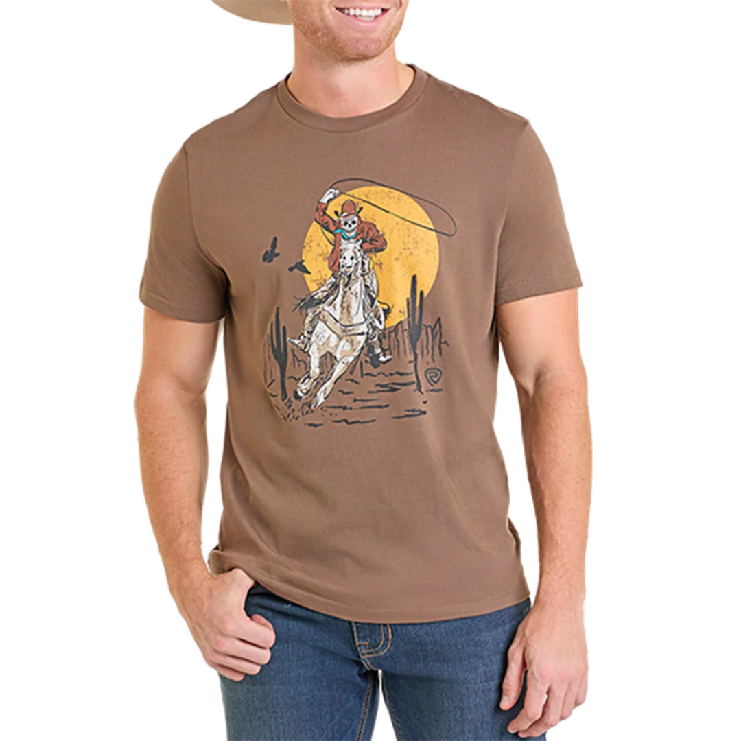 Rock & Roll Denim Unisex Bronco Rider T-Shirt