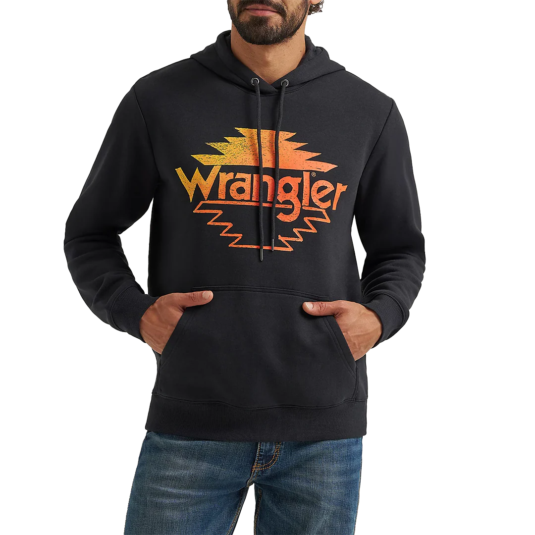 Wrangler Men's Southwestern Logo Graphic Hoodie