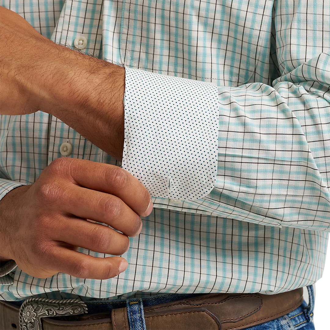 Wrangler Men's George Strait Long Sleeve Button Down Shirt