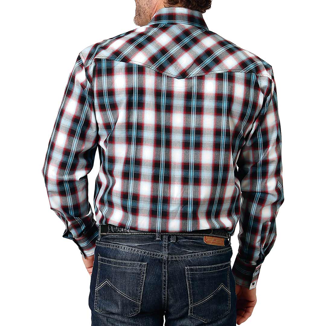 Roper Men's Bold Plaid Snap Shirt