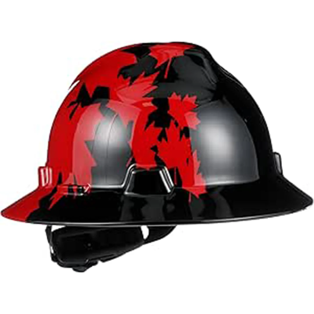 MSA Type 1 With Flag Specialty V-Gard Protective Cap