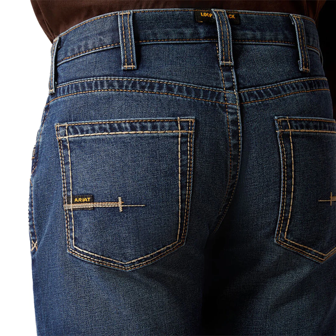 Ariat Men's Rebar M4 Relaxed Acclimatize Bootcut Jeans
