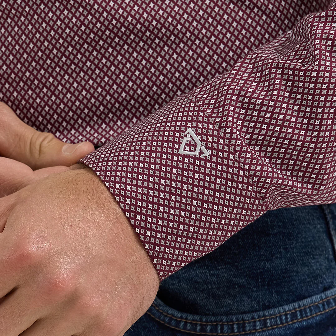 Wrangler Men's Cody Johnson Long Sleeve Button Down Shirt