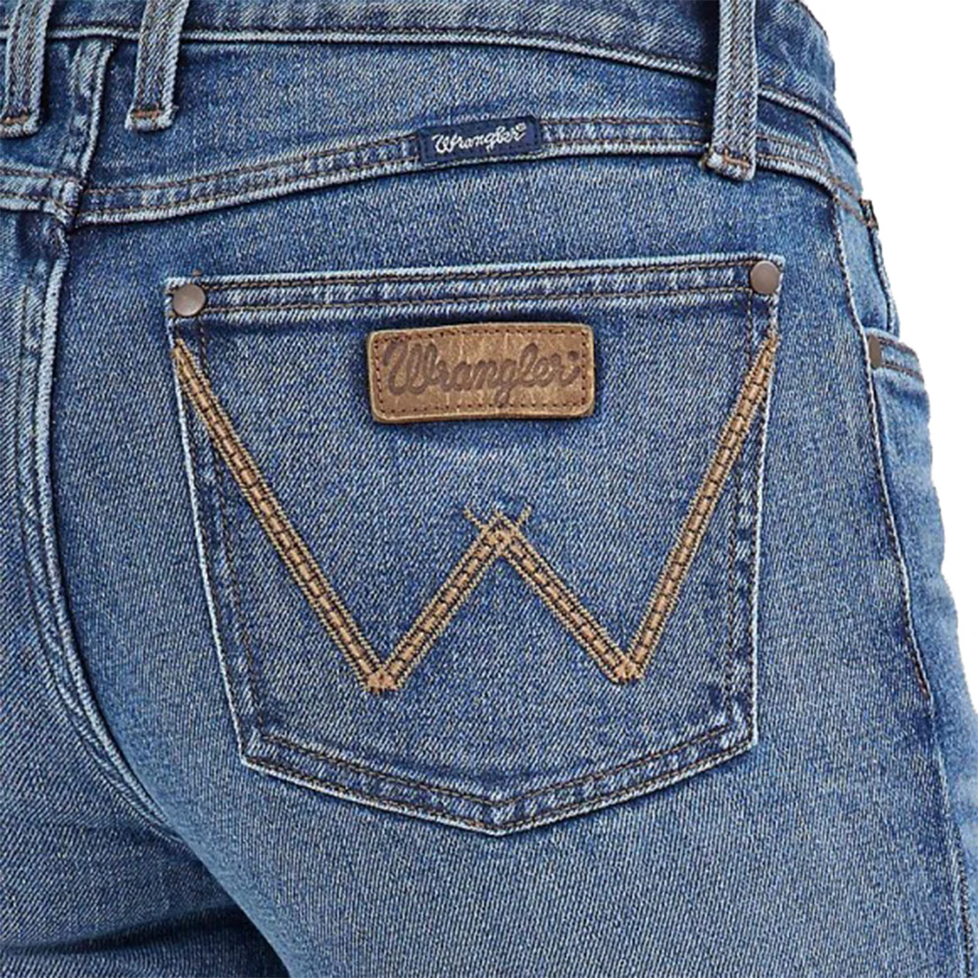 Wrangler Women's Retro Mae Wide Leg Trouser Jeans