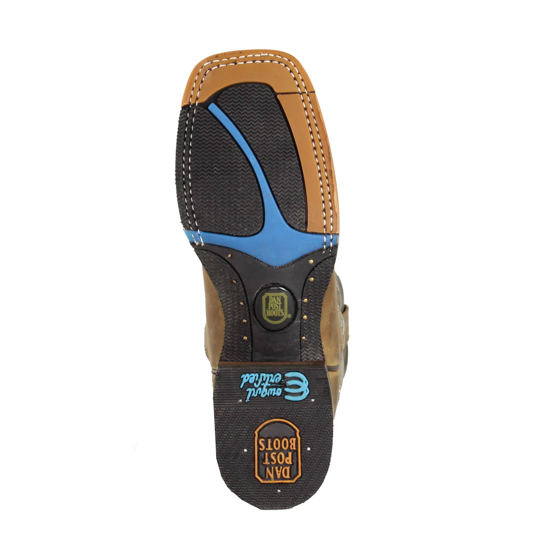 Dan Post Women's Scallop Leather Cowgirl Boots