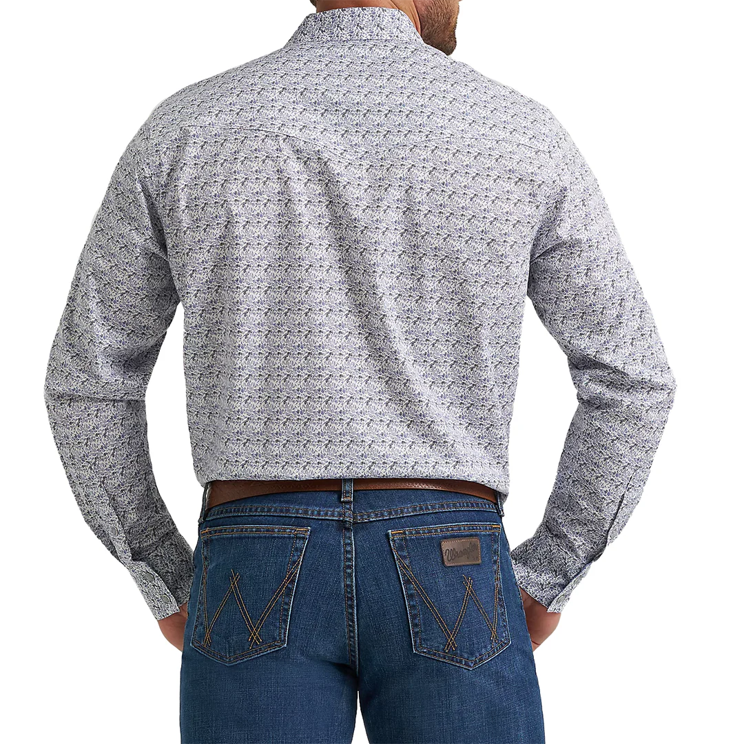 Wrangler Men's 20X Competition Advanced Comfort Long Sleeve Snap Shirt