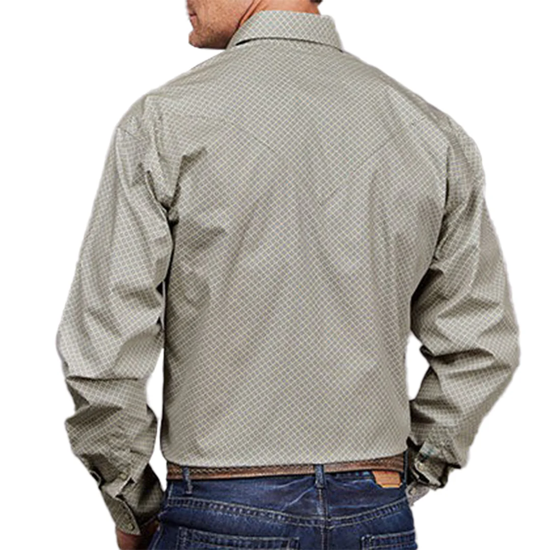 Stetson Men's Squared Off Neat Snap Shirt