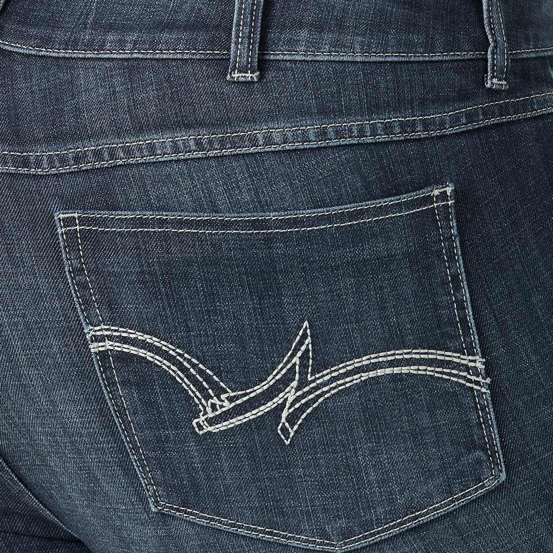 Wrangler Women's Mid Rise Bootcut Jeans