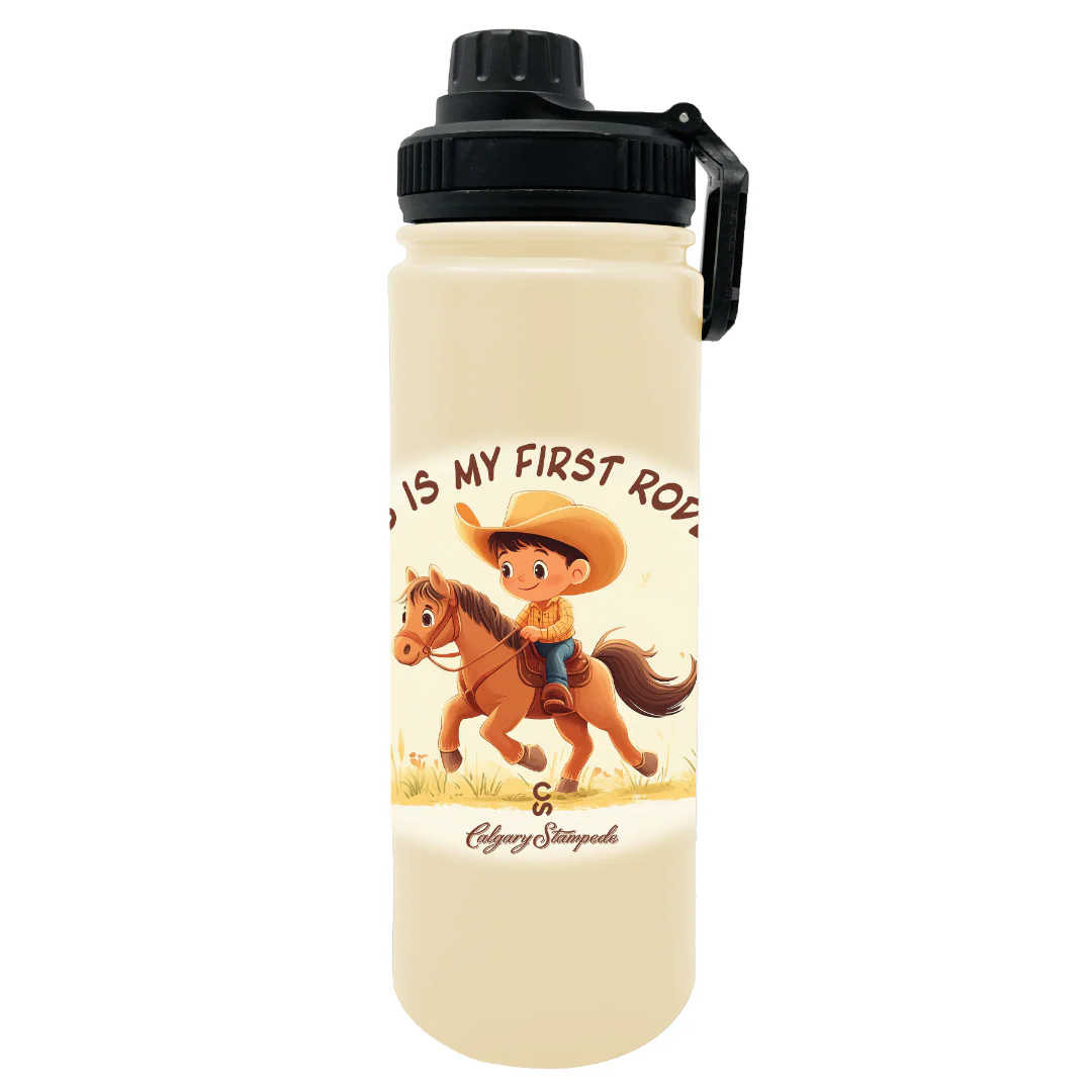 Calgary Stampede My First Rodeo Bottle Water