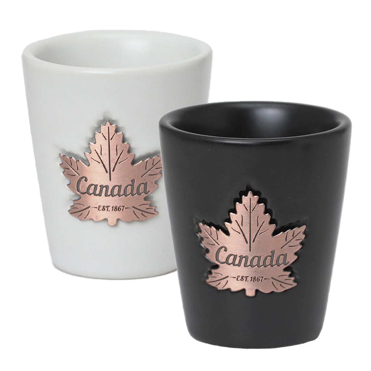 Canada Maple Leaf Shot Glasses