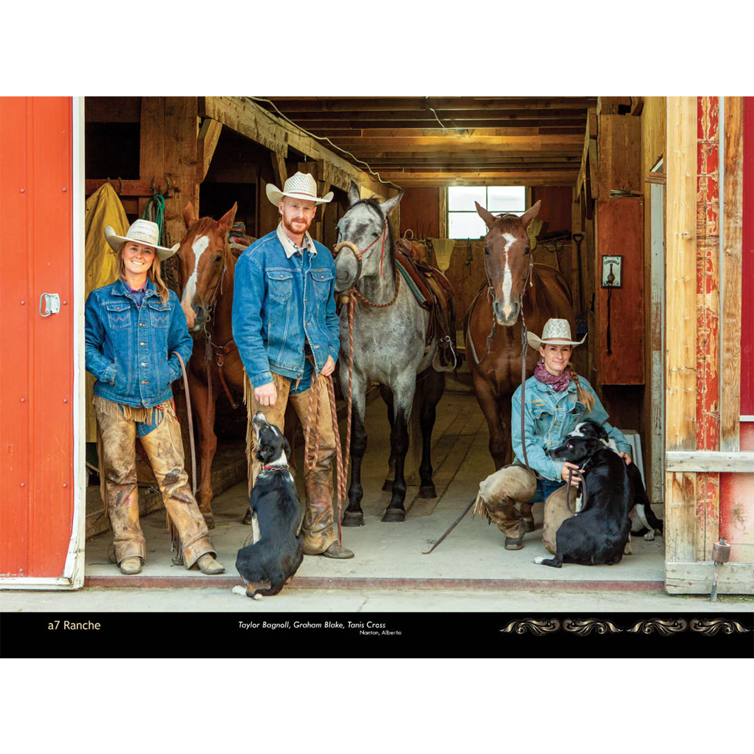 Kim Taylor Working Ranches of Canada 2025 Wall Calendar