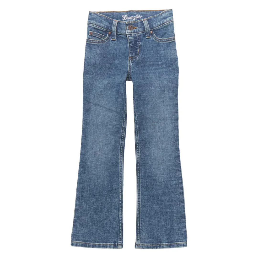 Wrangler Girls' Wendy Slim Bootcut Jeans