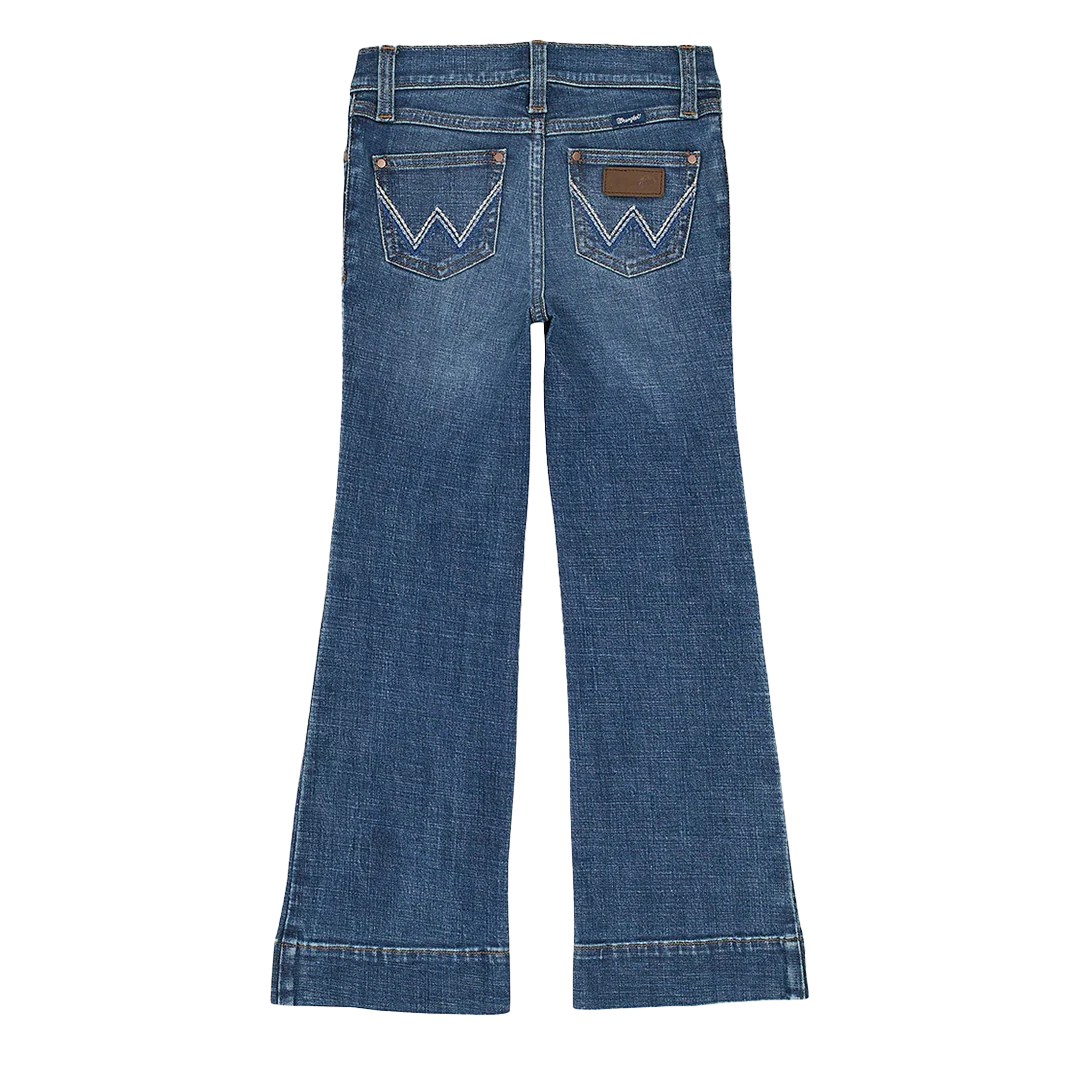 Wrangler Girls' Retro Trouser Jeans