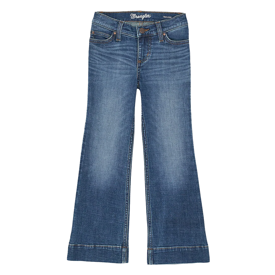 Wrangler Girls' Retro Trouser Jeans