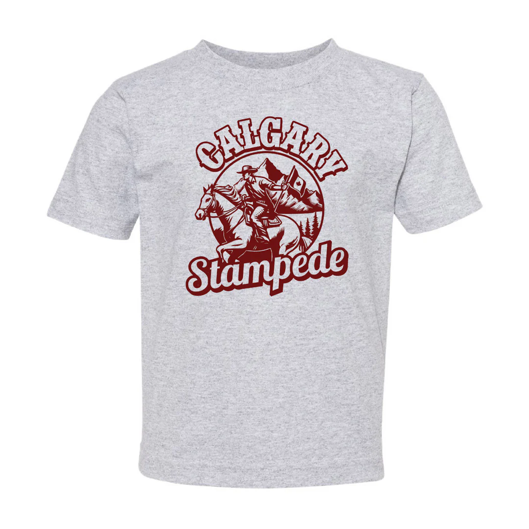 Calgary Stampede Kids' Man On Horse T-Shirt