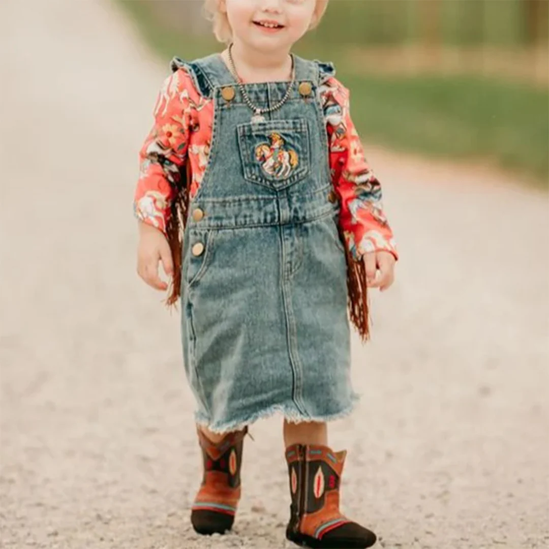 Shea Baby Baby Toddler Girls' Overall Dress