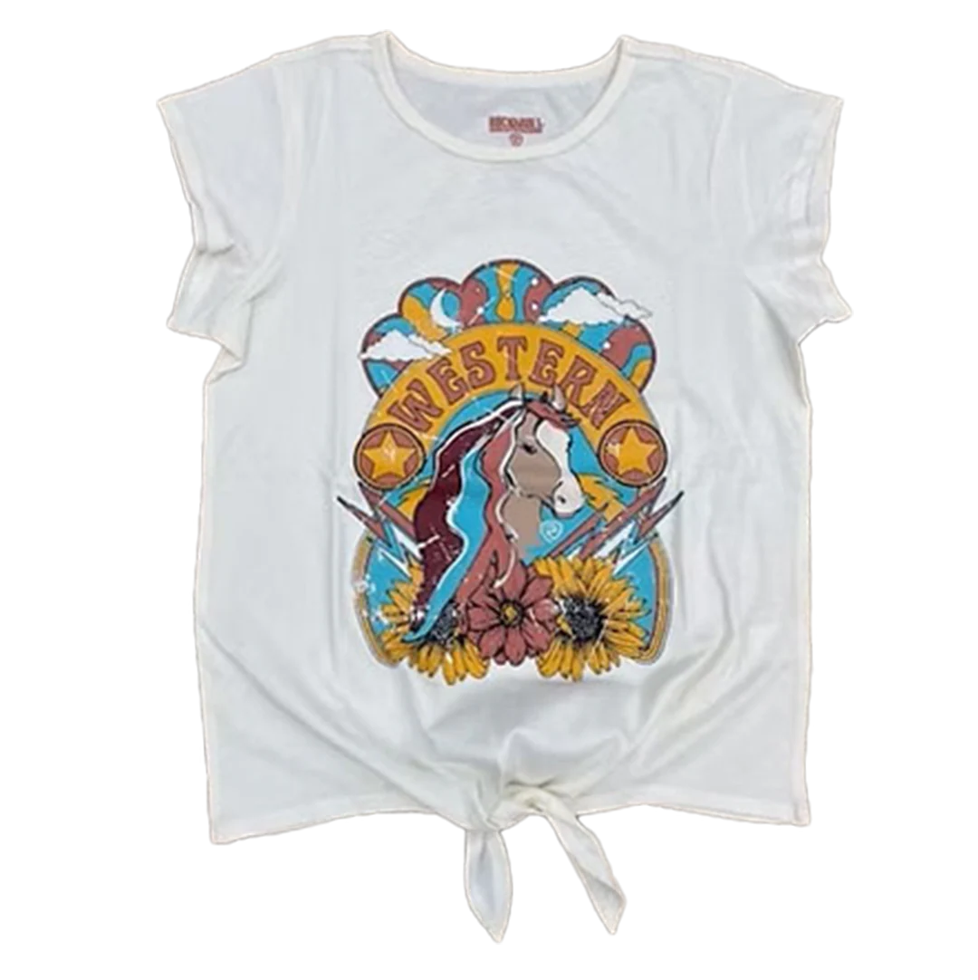Rock & Roll Denim Girls' Screen Print T-Shirt