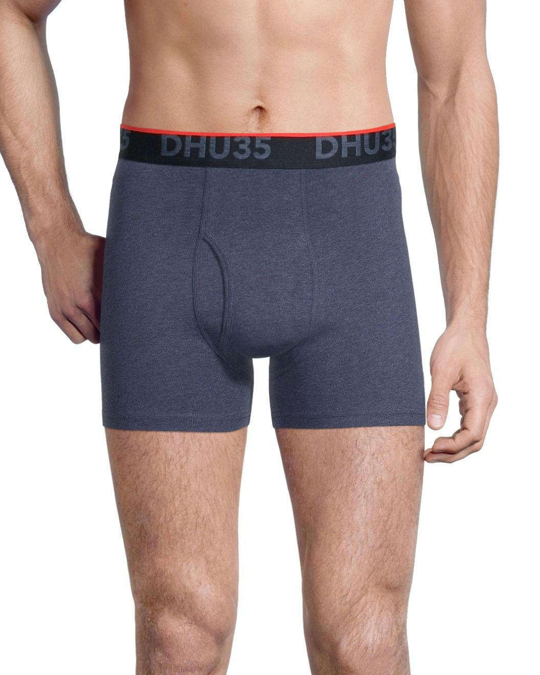 Denver Hayes Men's Fashion Side X Side Cotton Stretch Boxer Briefs