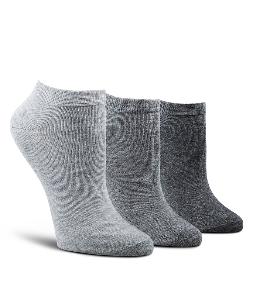 Denver Hayes Women's 3-Pack Bamboo Low Cut Socks