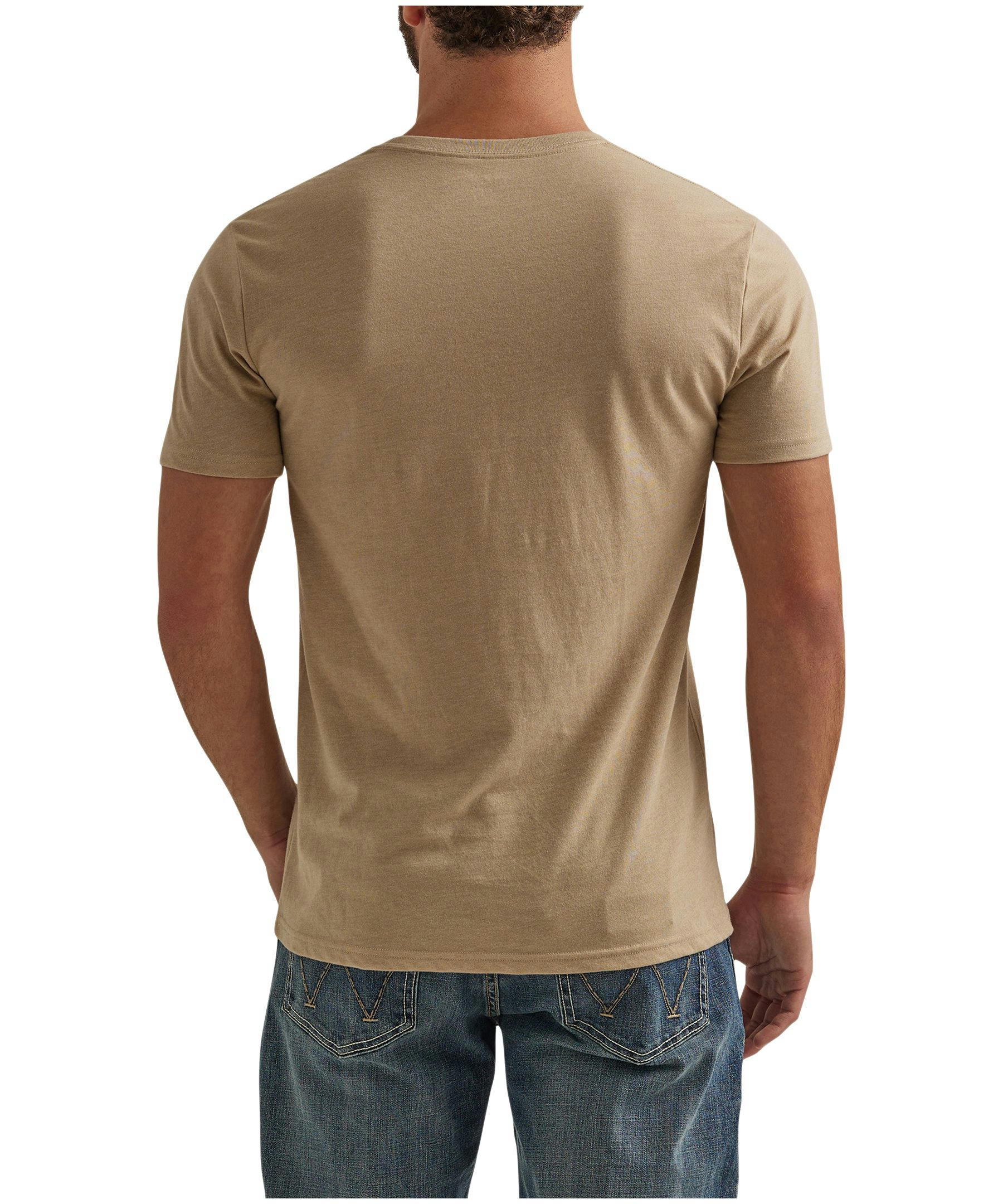 Wrangler Men's Rope Graphic Logo Short Sleeve T Shirt