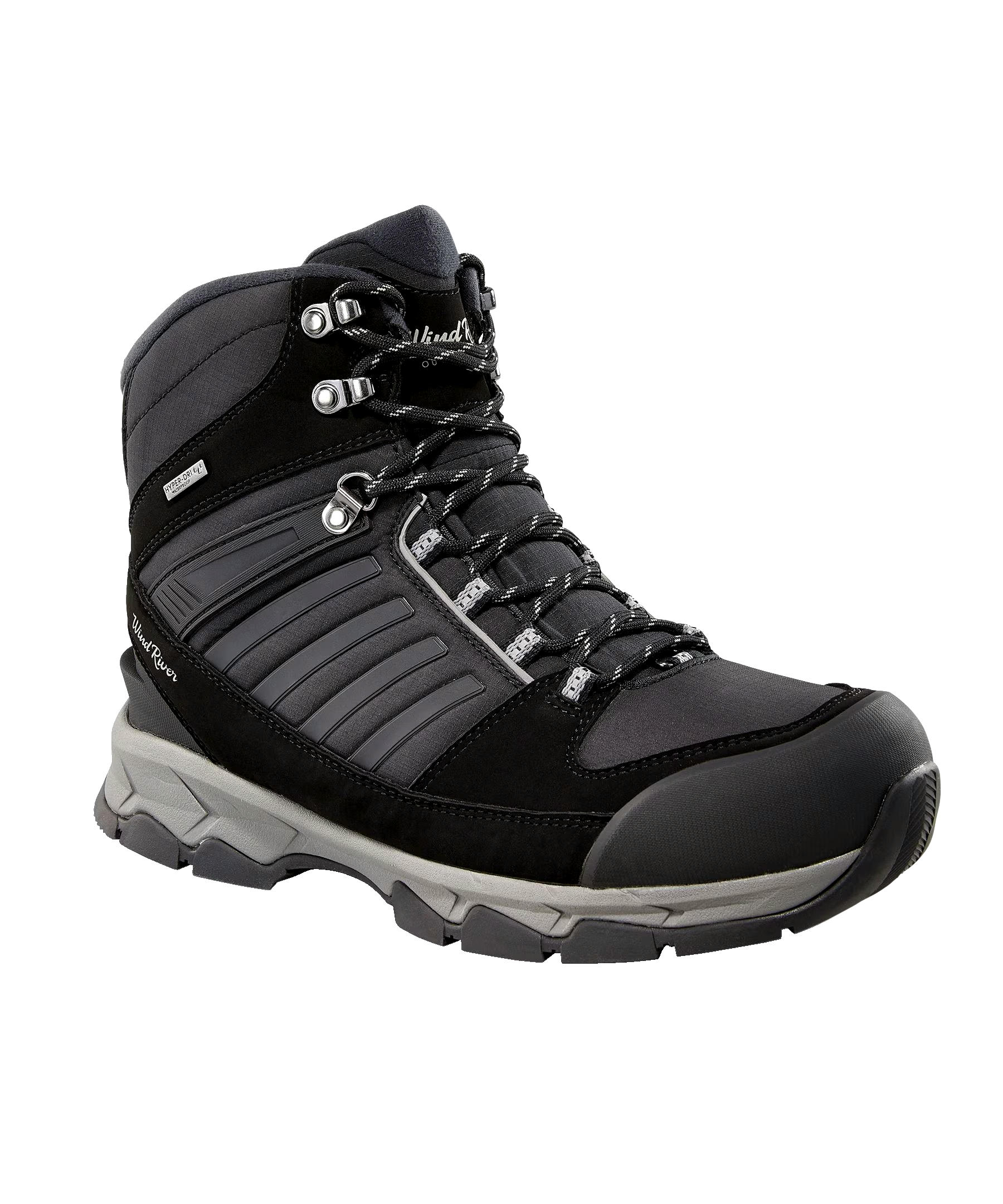 WindRiver WindRiver Men's Peak III IceFX T-Max Heat Waterproof Winter Boots - Black